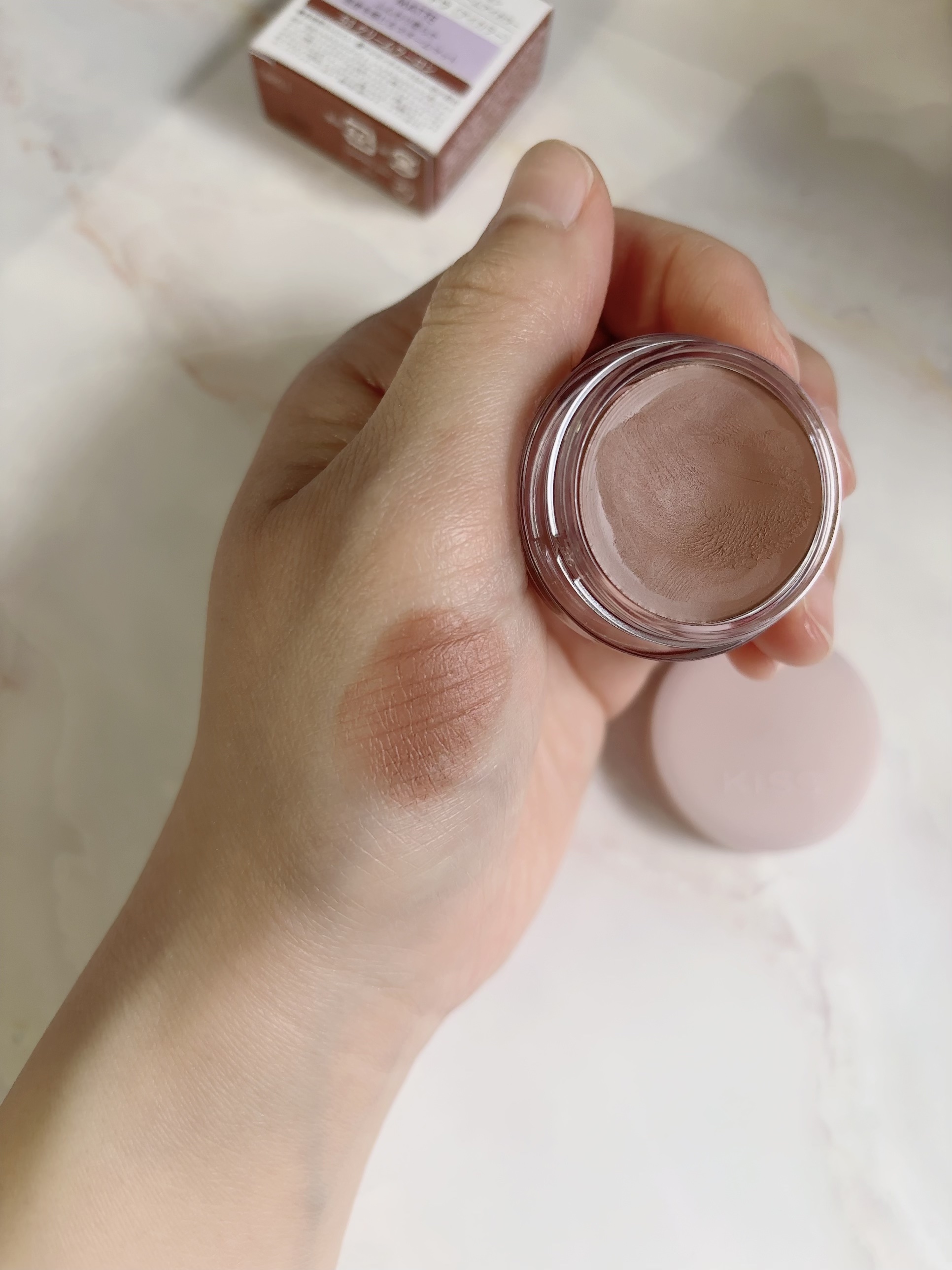 メロウシャドウ/KiSS/ジェル・クリームアイシャドウを使ったクチコミ（3枚目）