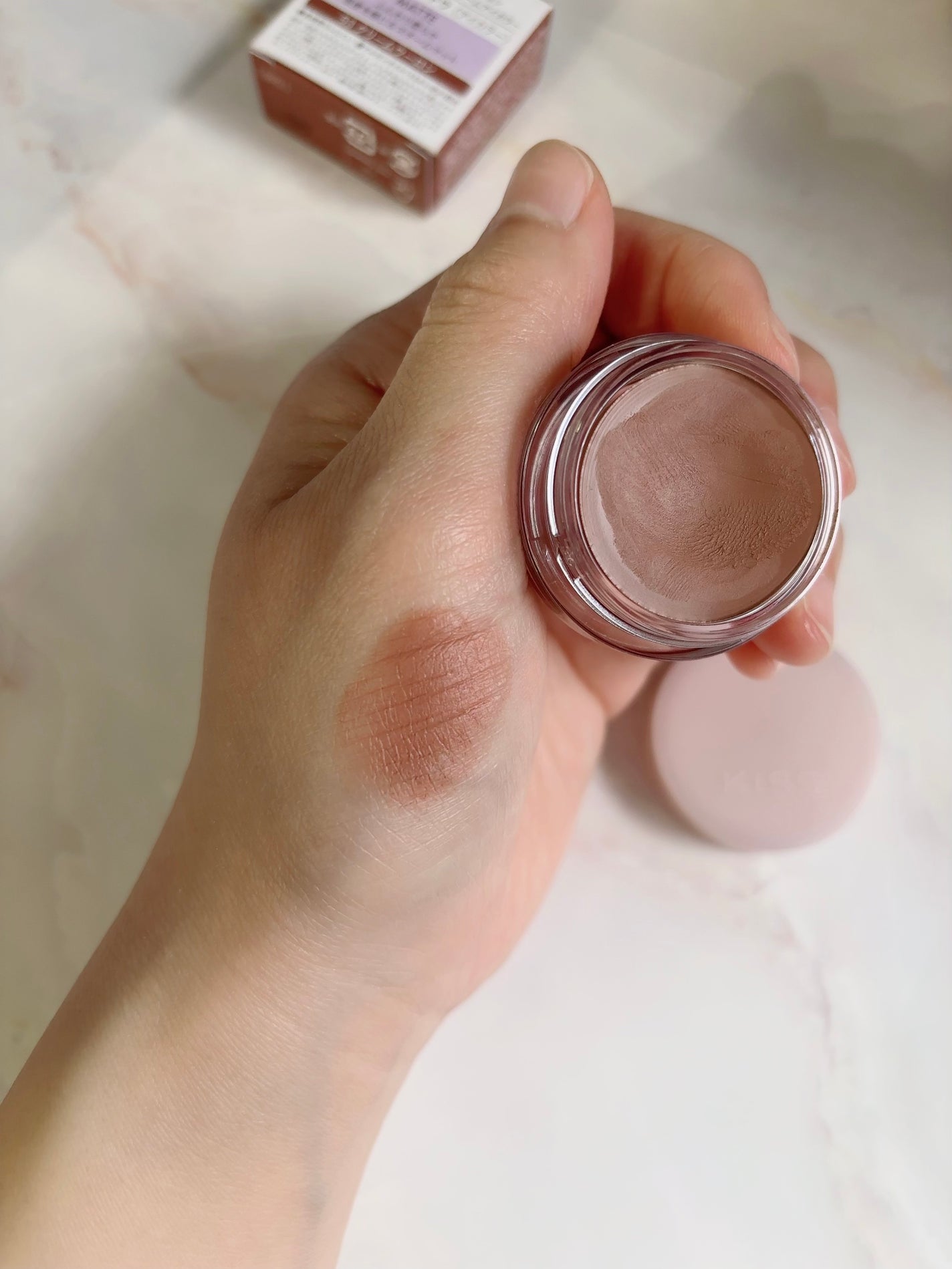 メロウシャドウ/KiSS/ジェル・クリームアイシャドウを使ったクチコミ(3枚目)