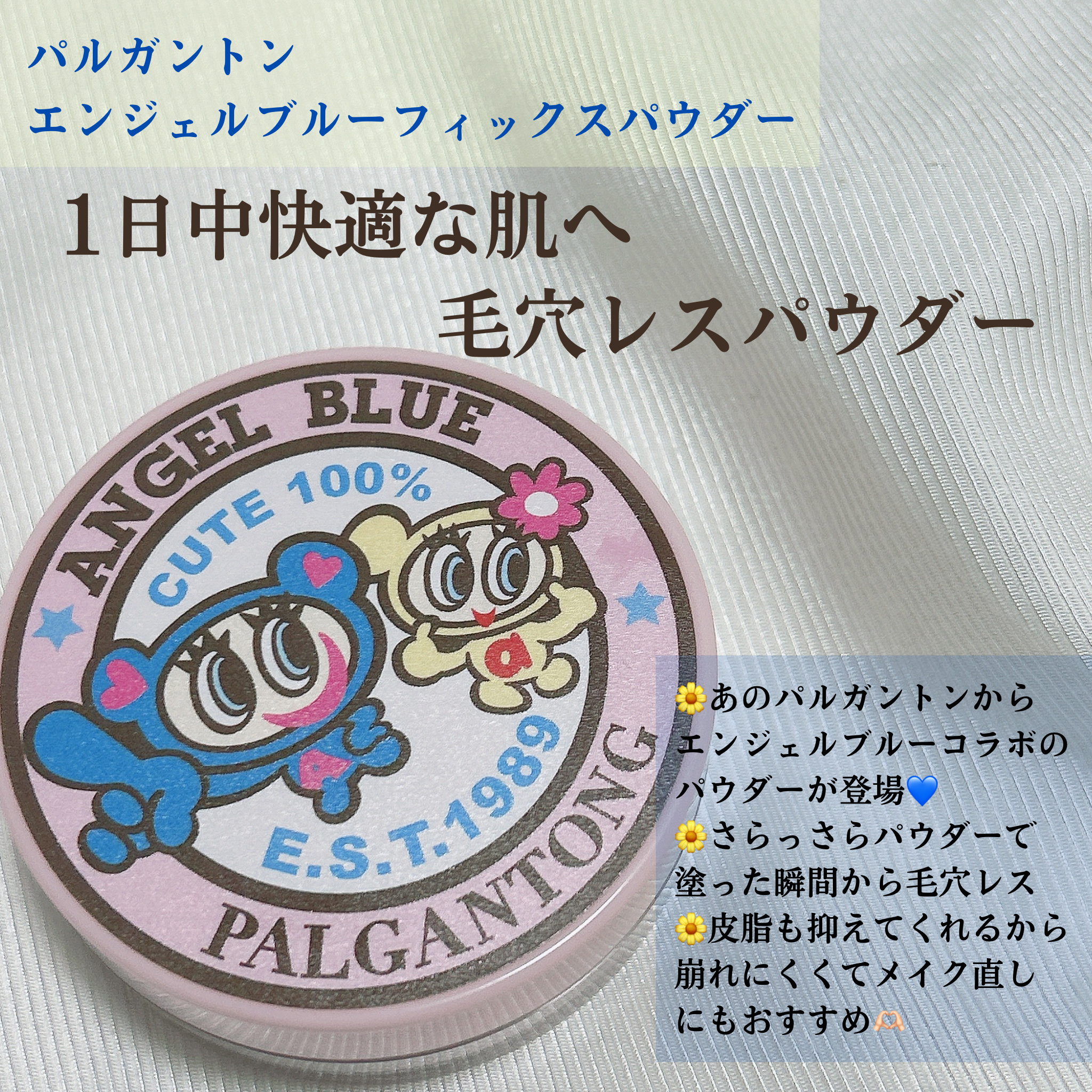 パルガルトンABフィックスパウダー/パルガントン/ルースパウダーを使ったクチコミ（2枚目）