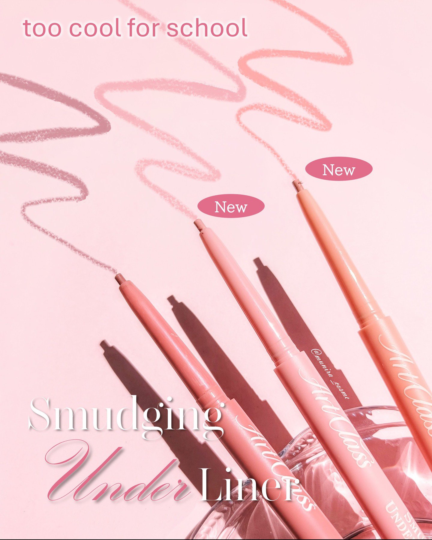 アートクラス スマージングアンダーライナー/too cool for school/ペンシルアイライナーを使ったクチコミ（1枚目）