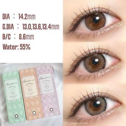 melloew 1day/melloew/ワンデー(1DAY)カラコンを使ったクチコミ(2枚目)