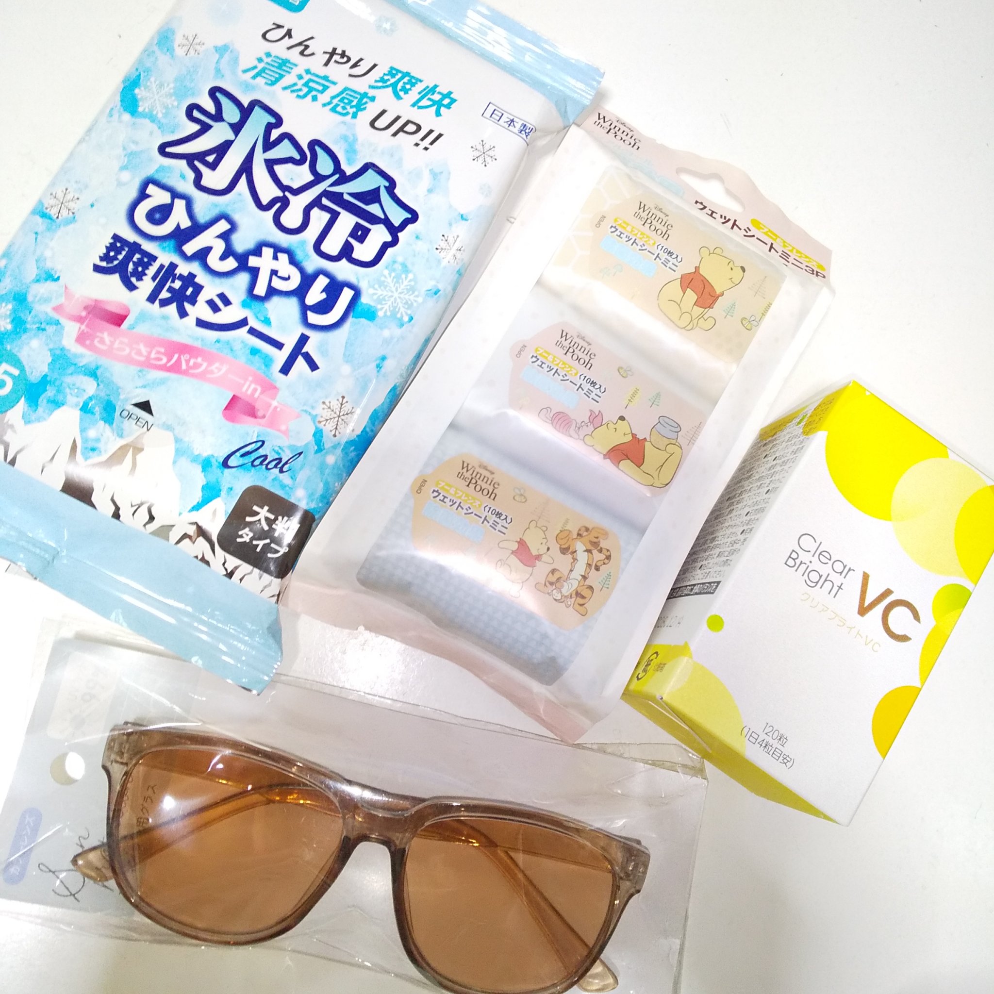 氷冷ひんやり爽快シート/セリア/ボディシートを使ったクチコミ（1枚目）