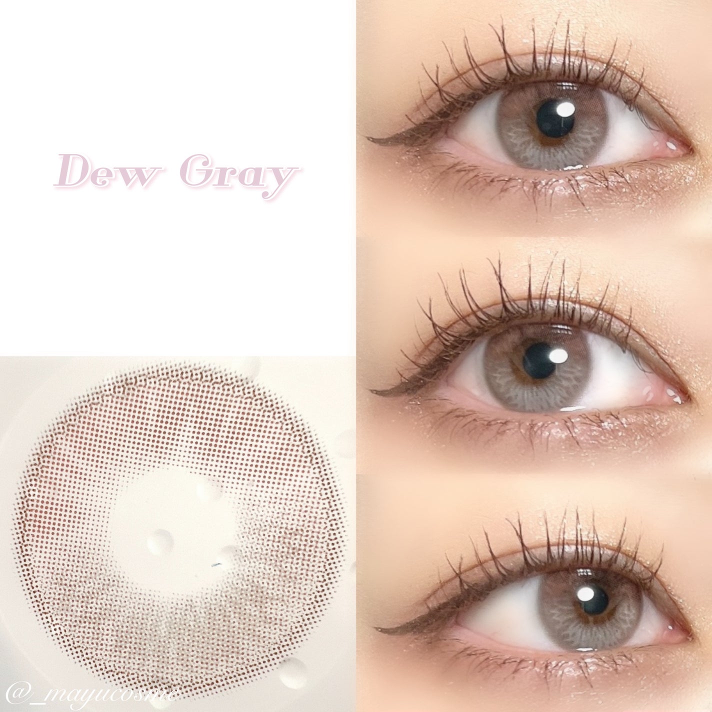 Moonrise/OLENS/1ヶ月(1MONTH)カラコンを使ったクチコミ(4枚目)