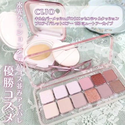 プロ アイ パレット エアー/CLIO/アイシャドウパレットを使ったクチコミ(2枚目)