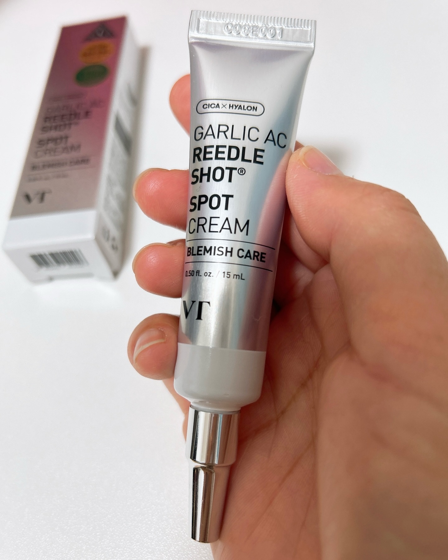ガーリック リードルショット スポットクリーム/VT/フェイスクリームを使ったクチコミ（1枚目）