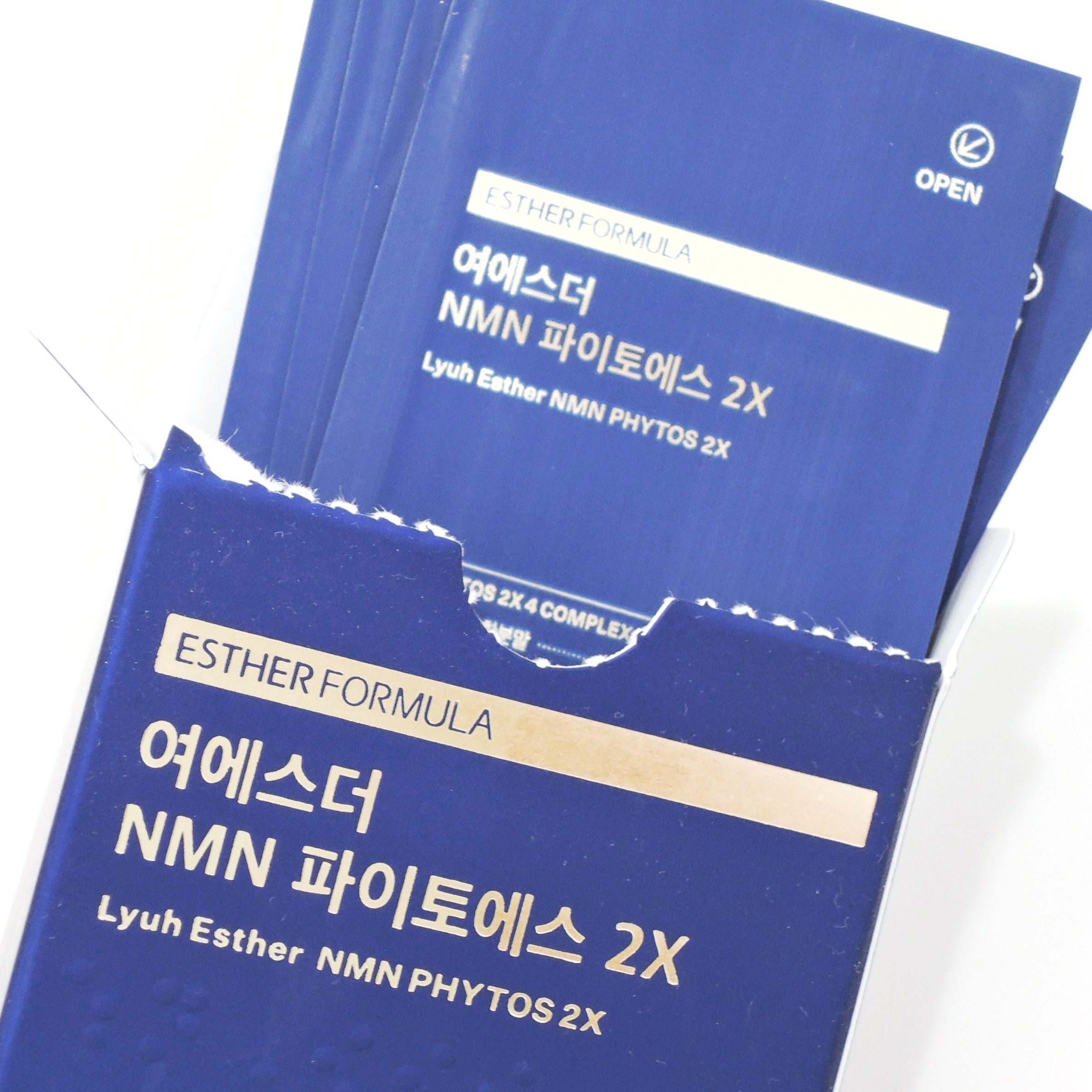 ヨエスター植物性NMNフィトエス２Xフィルム/ESTHER FORMULA/美容サプリメントを使ったクチコミ（2枚目）