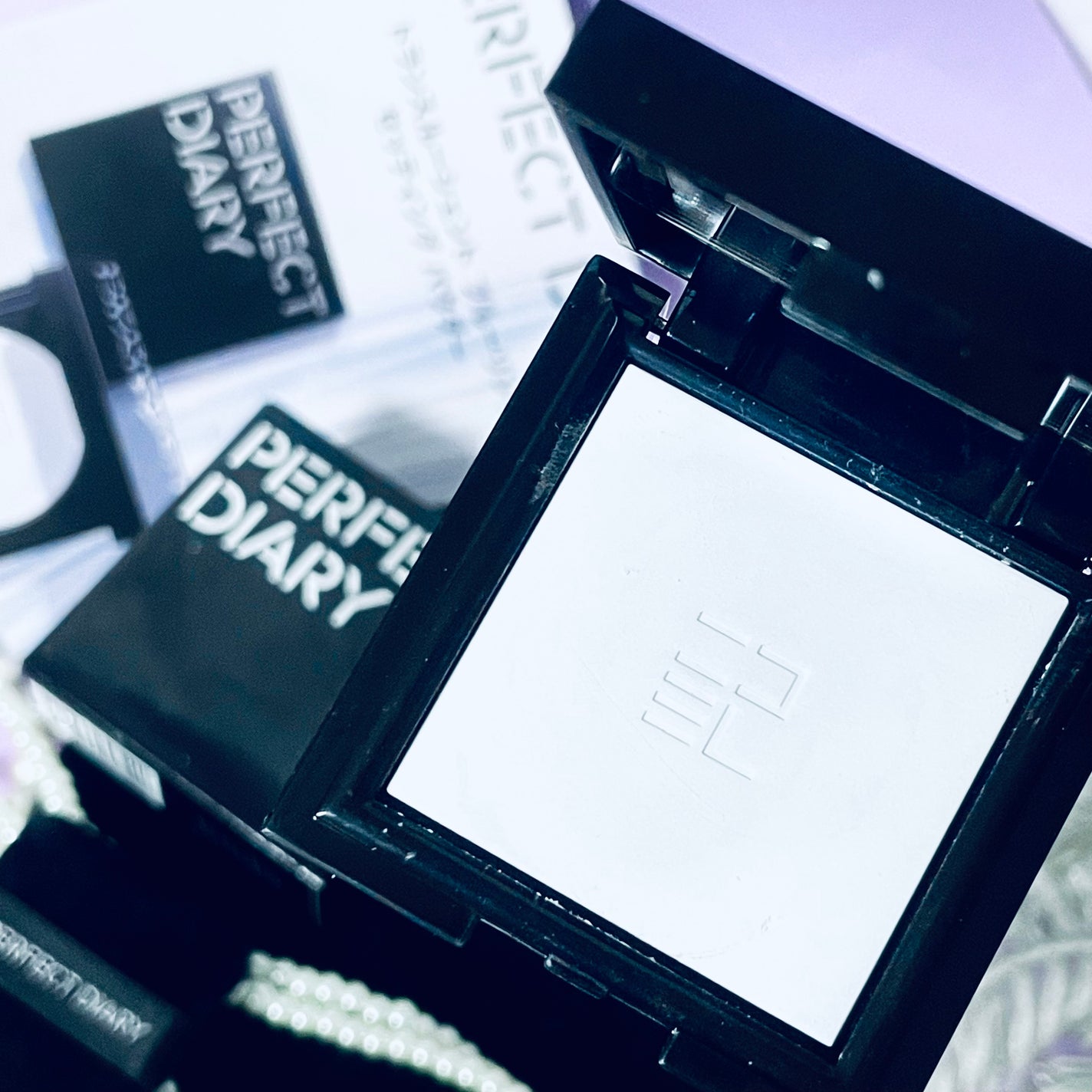 トランスルーシェント ブルーリング セッティング パウダー/PERFECT DIARY/プレストパウダーを使ったクチコミ(5枚目)