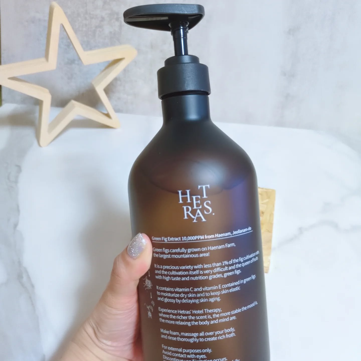 ヘトラス　ボディーソープ/hetras/その他スキンケアを使ったクチコミ（2枚目）