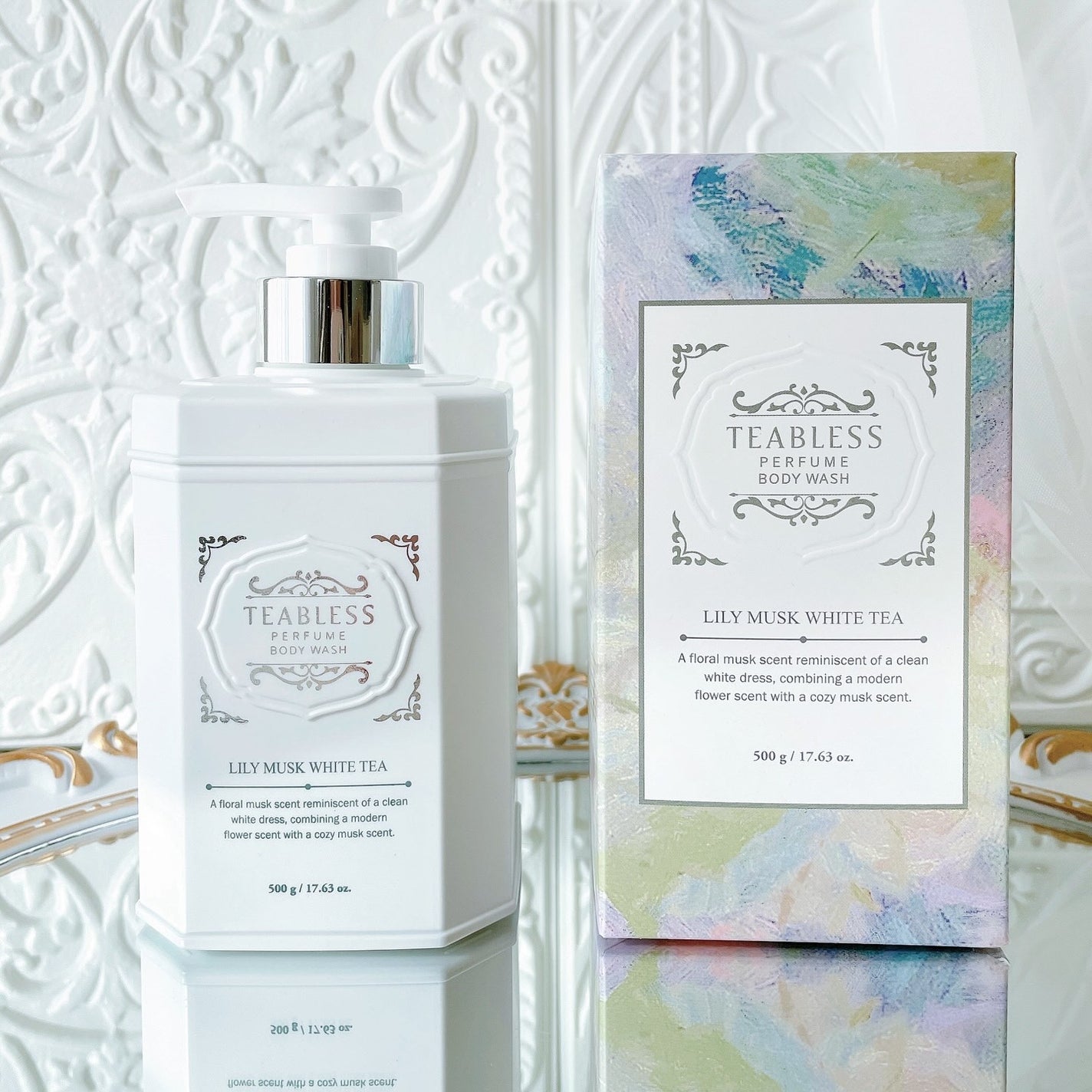 パフュームボディウォッシュ リリームスクホワイトティー/TEABLESS/ボディソープを使ったクチコミ(1枚目)