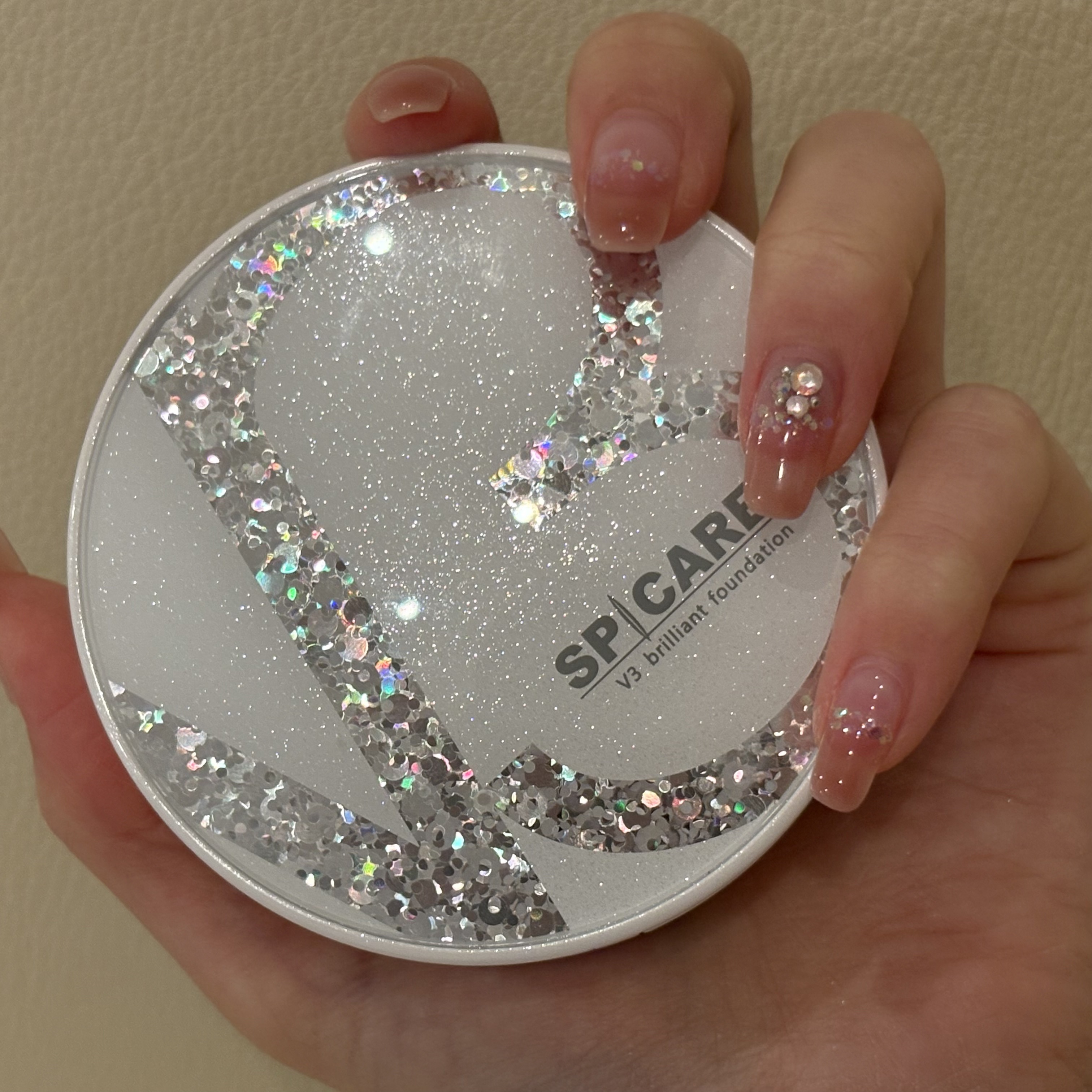 V3 ブリリアント ファンデーション/SPICARE/クッションファンデーションを使ったクチコミ（3枚目）