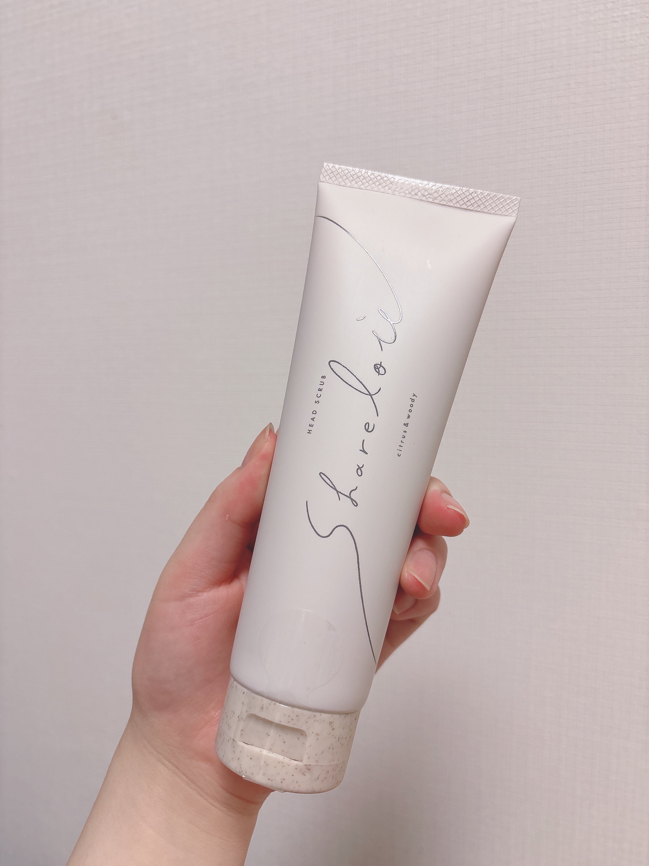 シェアロユー ヘッドスクラブ クール ミント＆グリーンの香り/shareloù/ヘッドスクラブを使ったクチコミ（3枚目）