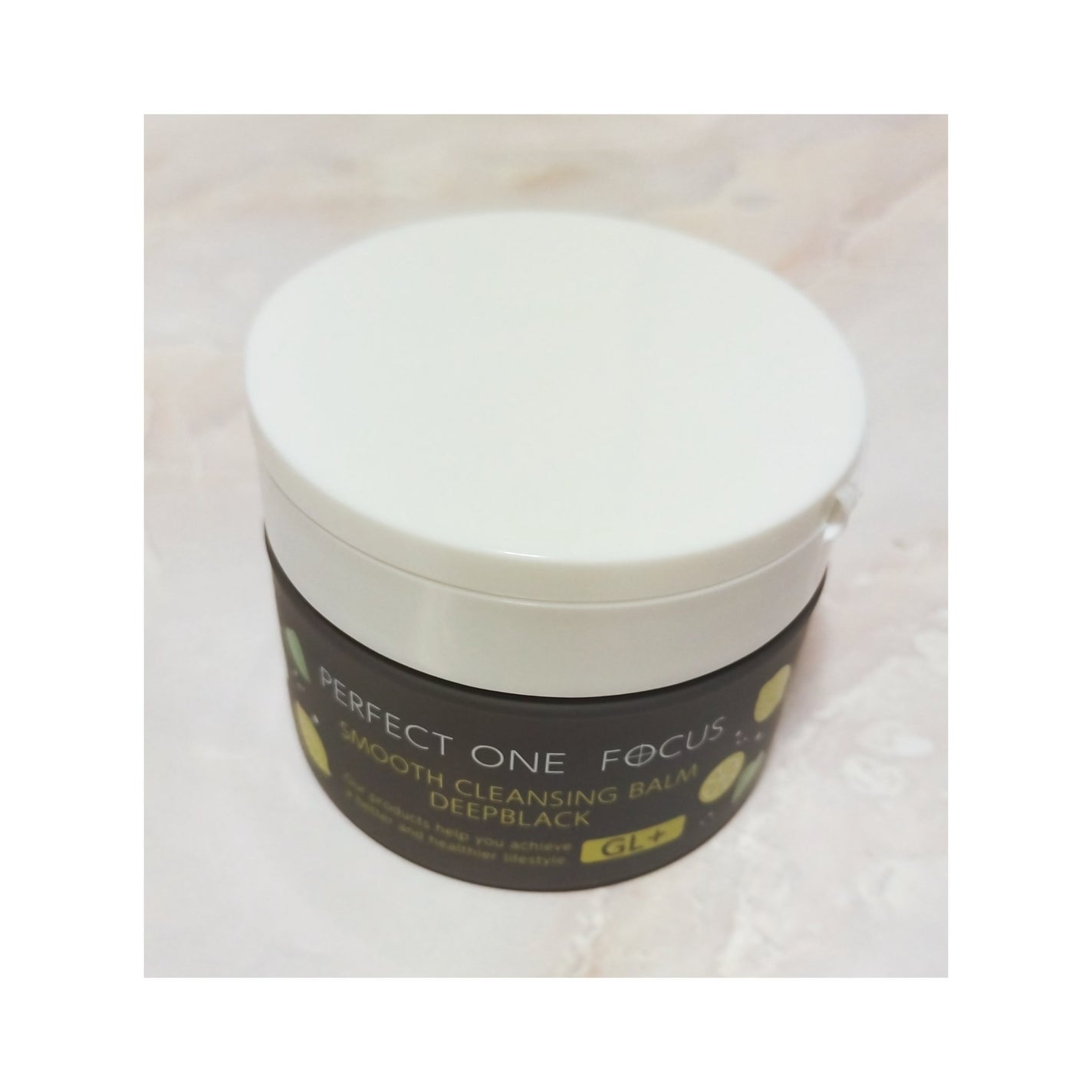 スムースクレンジングバーム ディープブラック GL+/PERFECT ONE FOCUS/クレンジングバームを使ったクチコミ(1枚目)