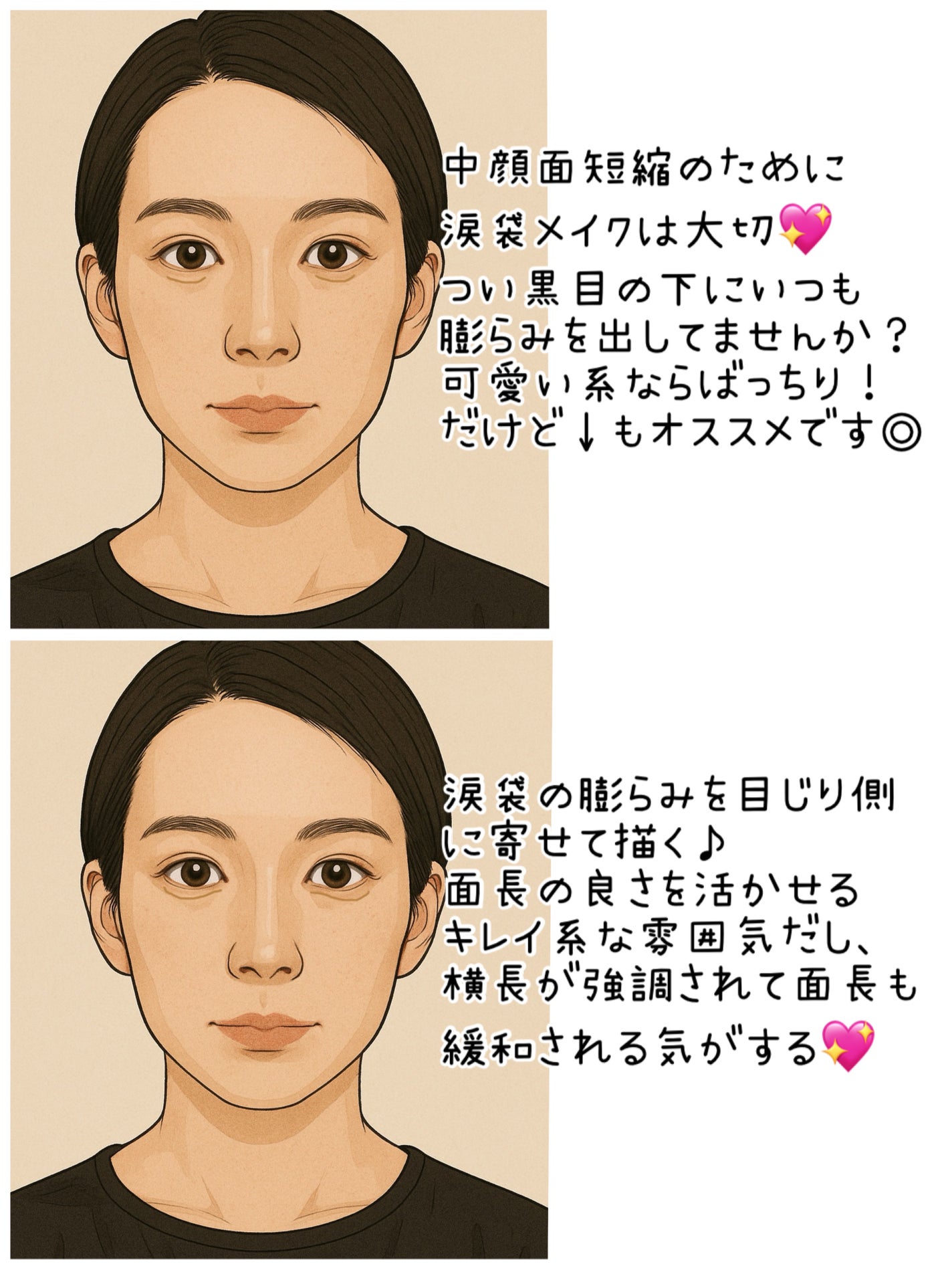 まる子✳︎共働き主婦 on LIPS 「面長に風当たりが強いけど悪いことって思わないでほしい😢私自身悩..」(3枚目)
