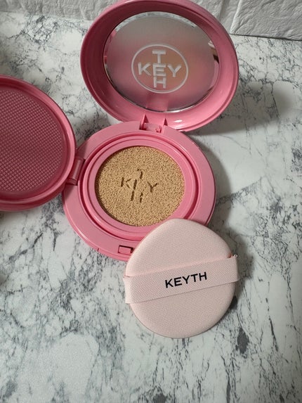 ピンクマグネットクッション/KEYTH/クッションファンデーションを使ったクチコミ(4枚目)