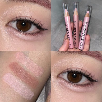 アートクラス フロッタージュペンシル/too cool for school/スティックアイシャドウを使ったクチコミ(10枚目)