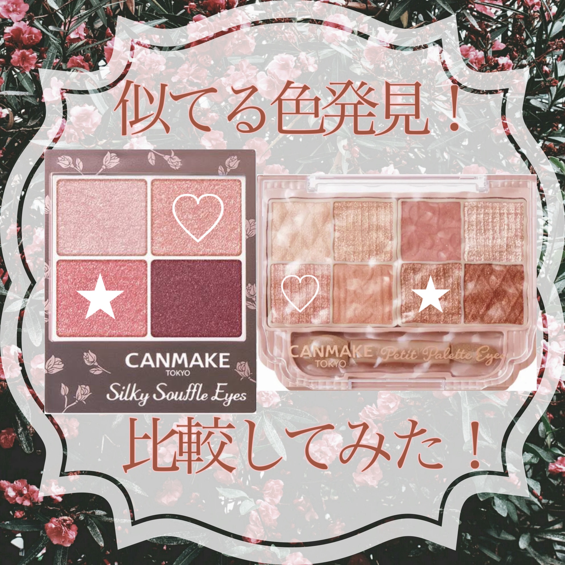 シルキースフレアイズ/キャンメイク/アイシャドウパレットを使ったクチコミ（1枚目）