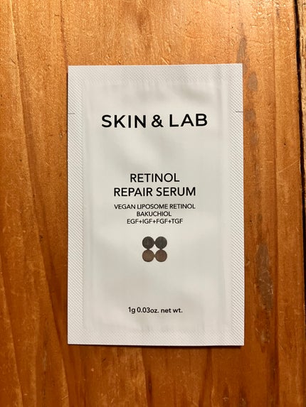 ヴィーガンリポソームレチノールセラム/SKIN&LAB/美容液を使ったクチコミ(1枚目)