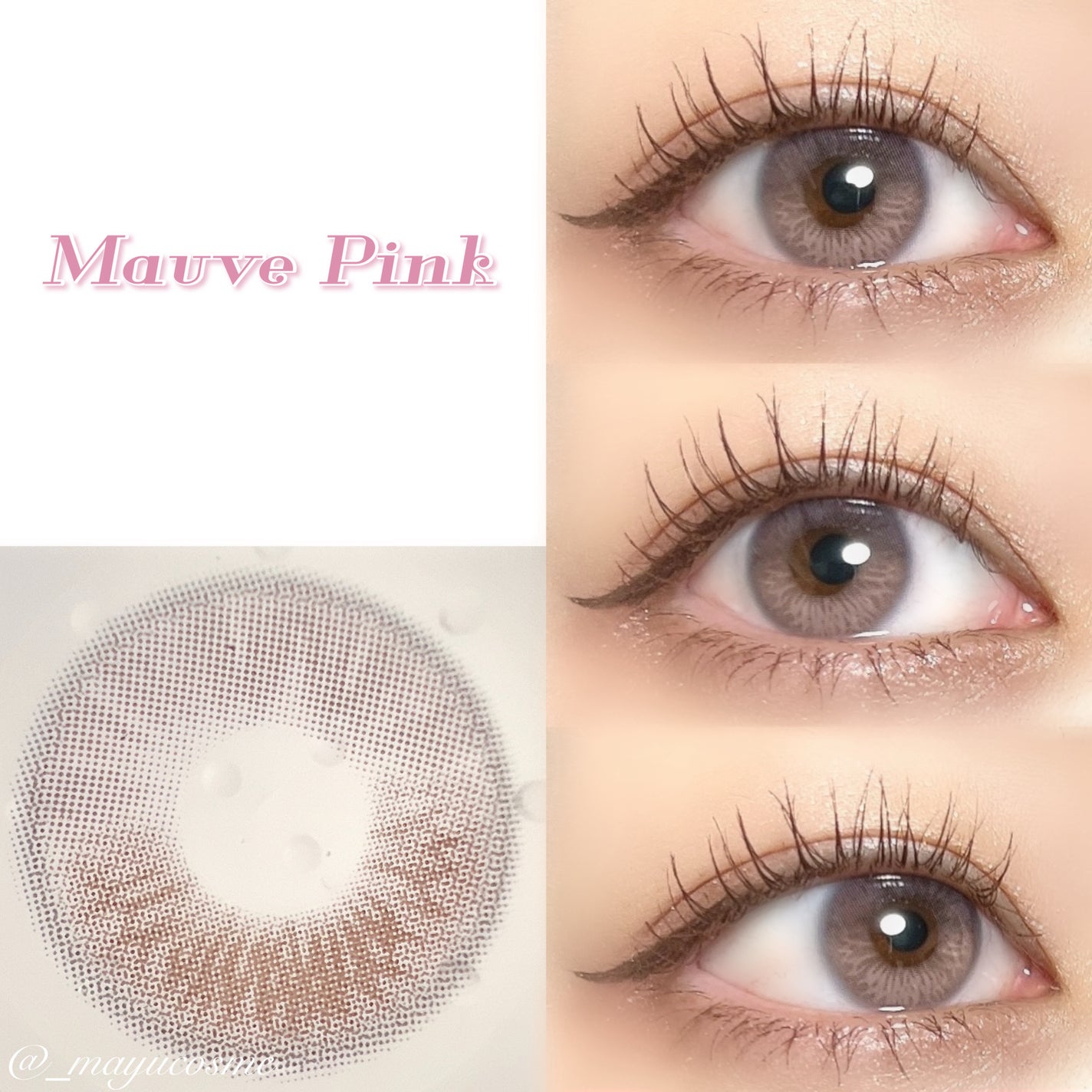 Moonrise/OLENS/1ヶ月(1MONTH)カラコンを使ったクチコミ(3枚目)