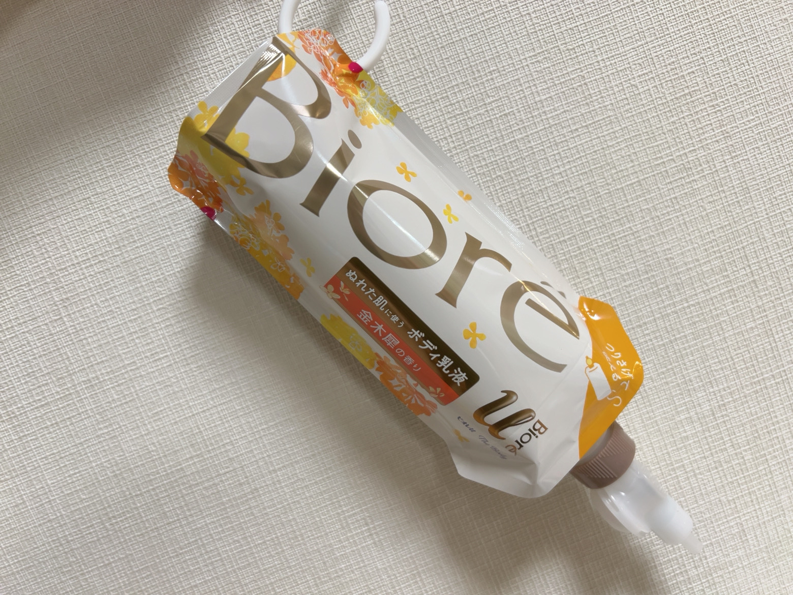 ザ ボディ ぬれた肌に使うボディ乳液 金木犀の香り/ビオレu/ボディミルクを使ったクチコミ（2枚目）