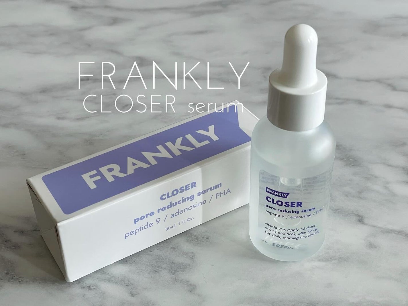 クローザーセラム/Frankly/美容液を使ったクチコミ(1枚目)