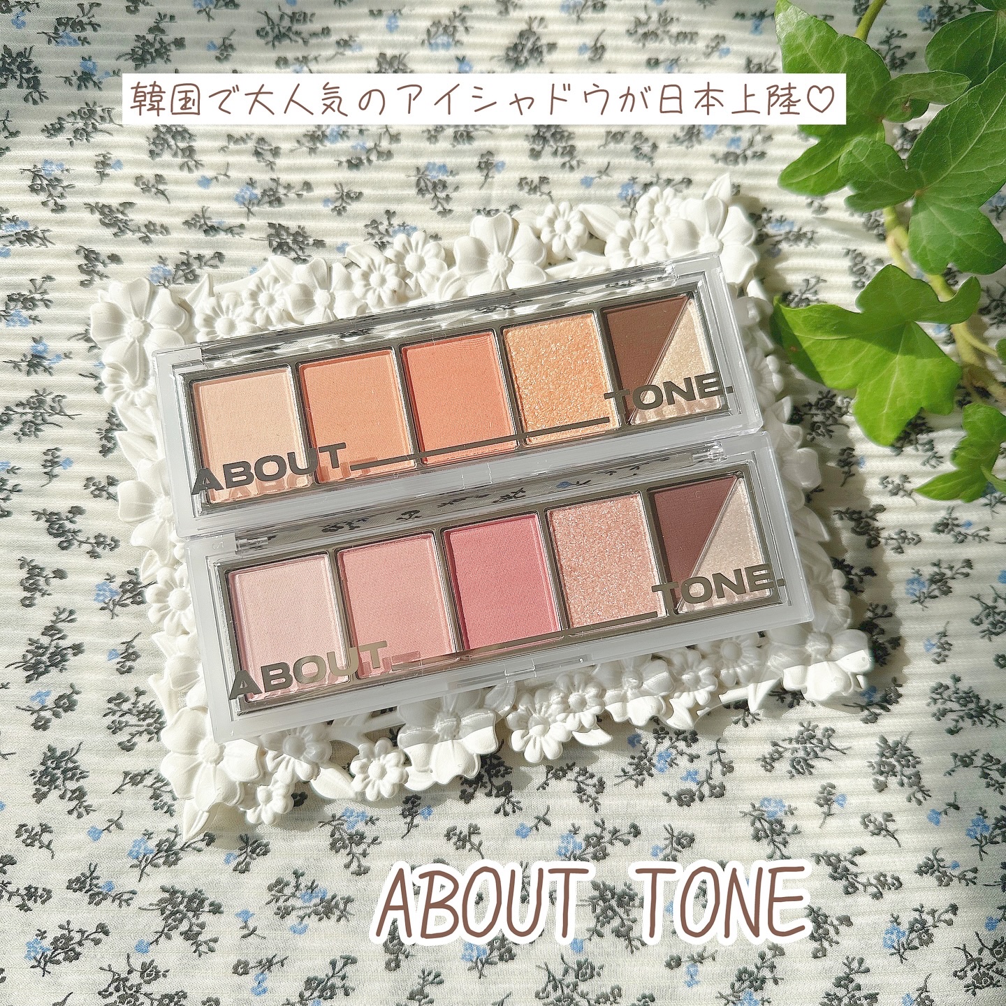 リターントゥーベーシックシャドウパレット/ABOUT TONE/アイシャドウパレットを使ったクチコミ（1枚目）