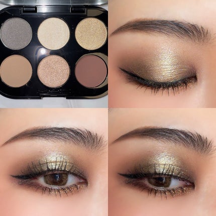 コネクト イン カラー アイシャドウ パレット × 6/M・A・C/アイシャドウパレットを使ったクチコミ(5枚目)