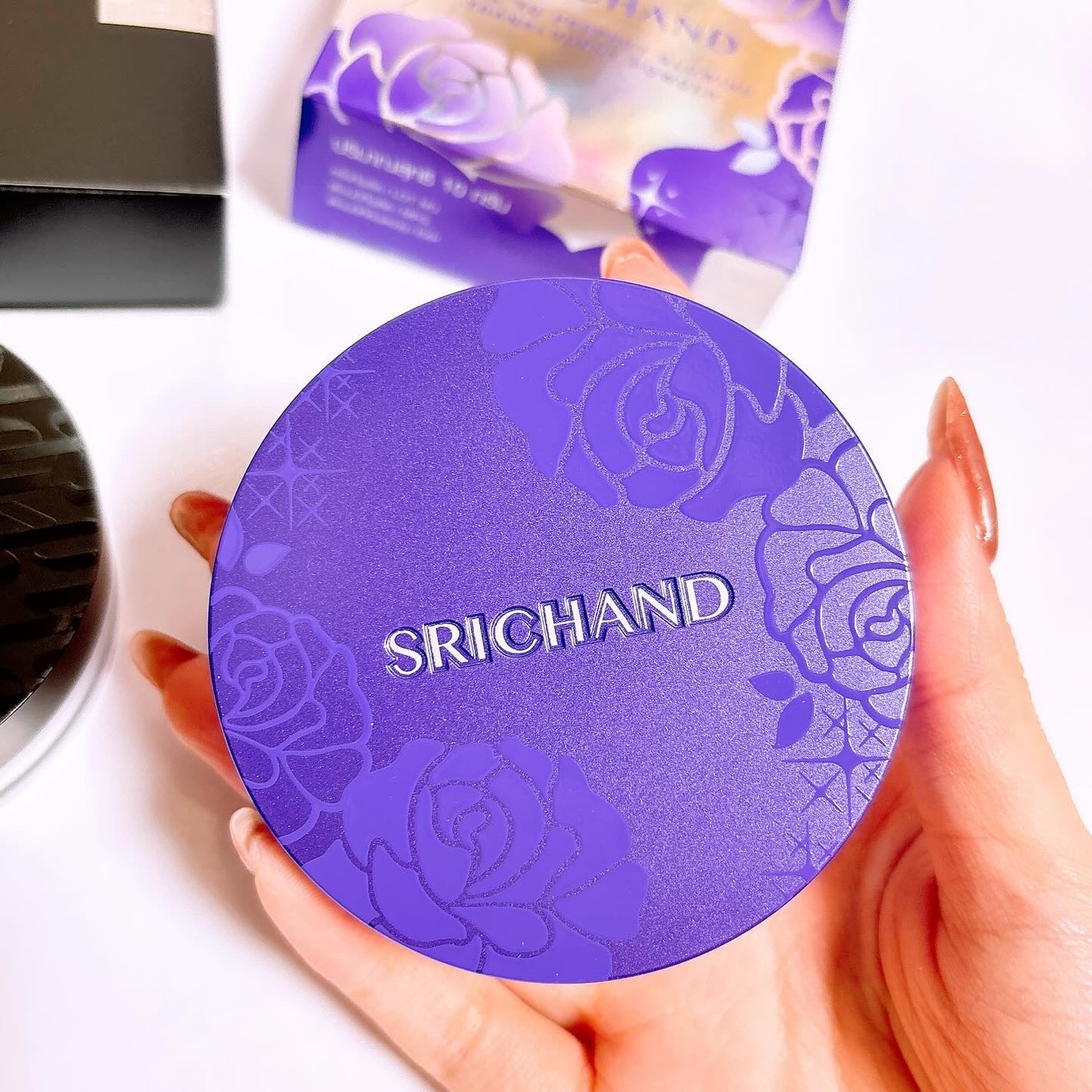 ブラックエディション オイルコントロールパウダー/SRICHAND/ルースパウダーを使ったクチコミ(5枚目)