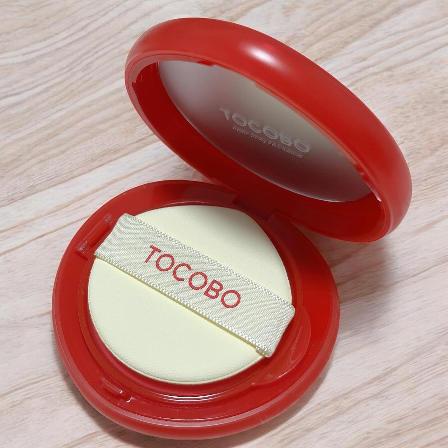 アップルデューイフィットクッションファンデーション/TOCOBO/クッションファンデーションを使ったクチコミ（2枚目）