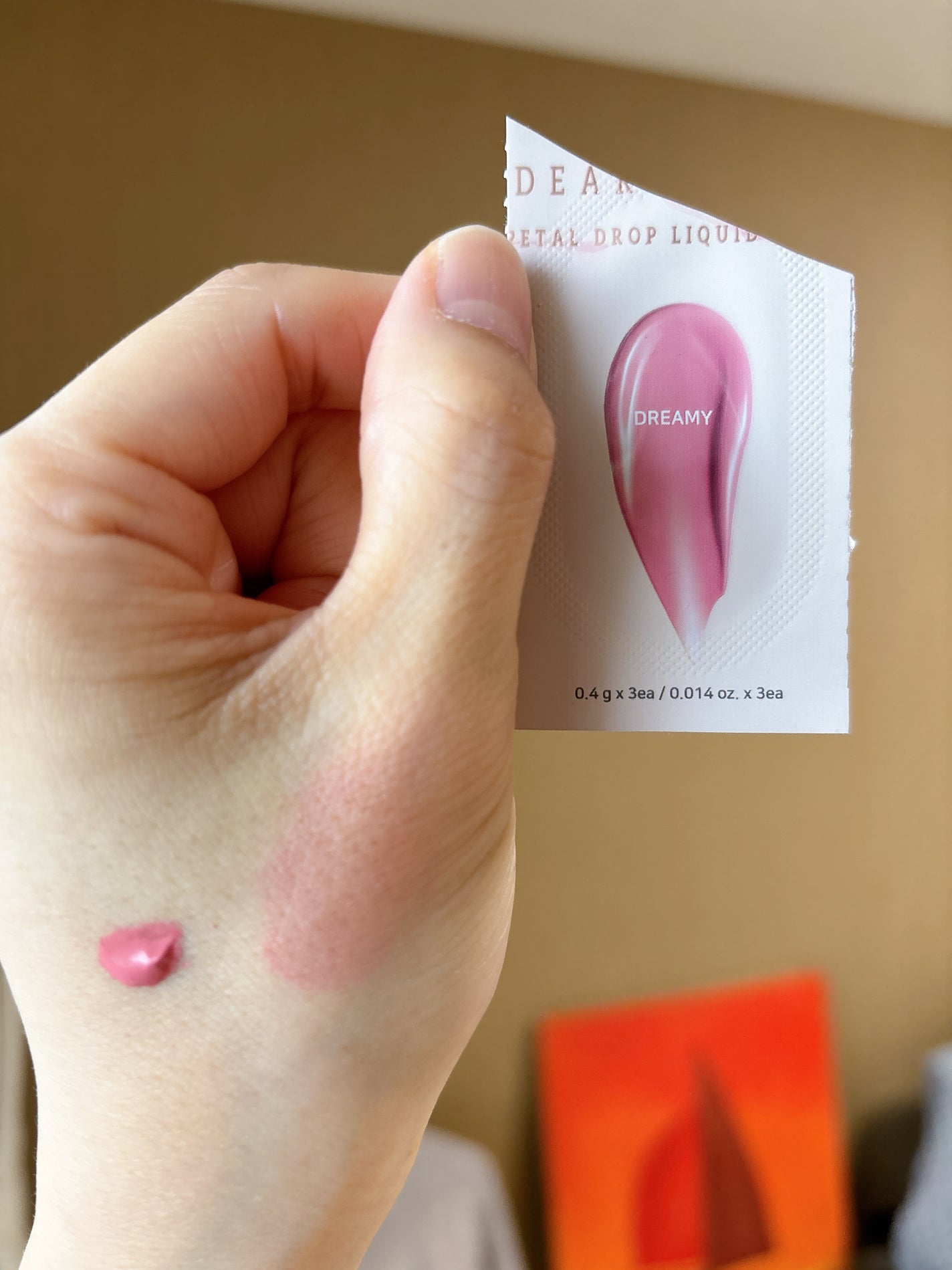 ペタルドロップリキッドブラッシャー/DEAR DAHLIA/リキッドチークを使ったクチコミ(1枚目)