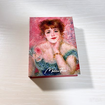 絵画アイシャドウパレット 12 女優ジャンヌ・サマリーの肖像/MilleFée/アイシャドウパレットの画像