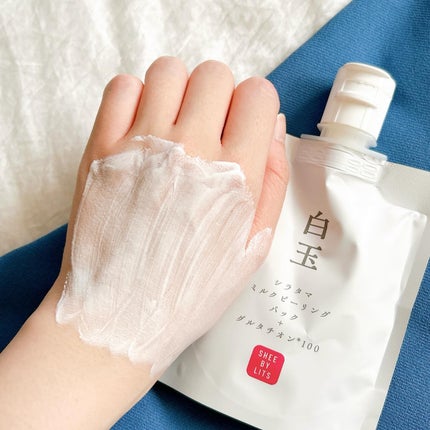 SHEE BY LITS 白玉ミルクピーリングパック/リッツ/洗い流すパック・マスクを使ったクチコミ(4枚目)