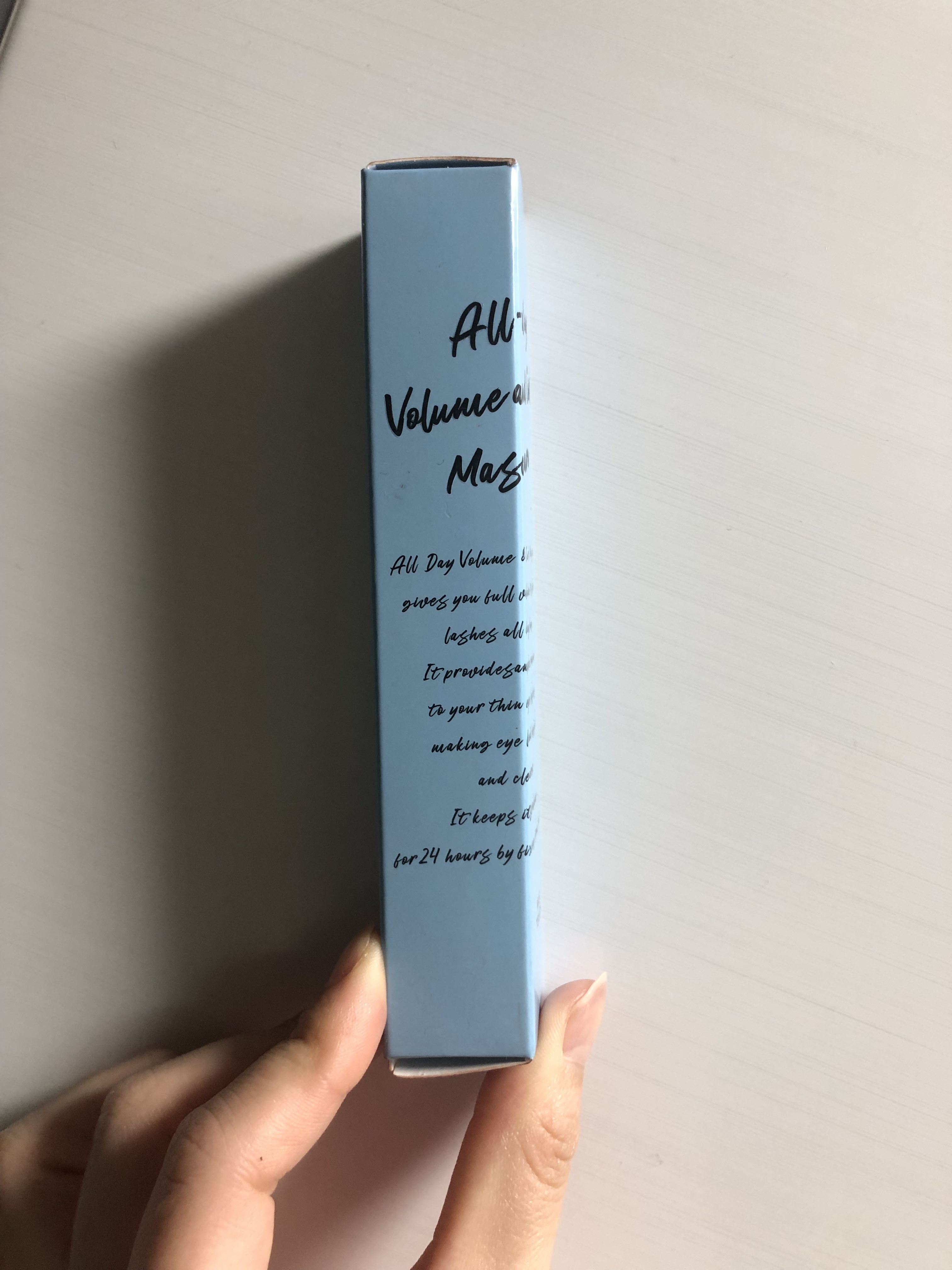 オールデイ ボリュームアンドカールマスカラ/Milk Touch/マスカラを使ったクチコミ（1枚目）