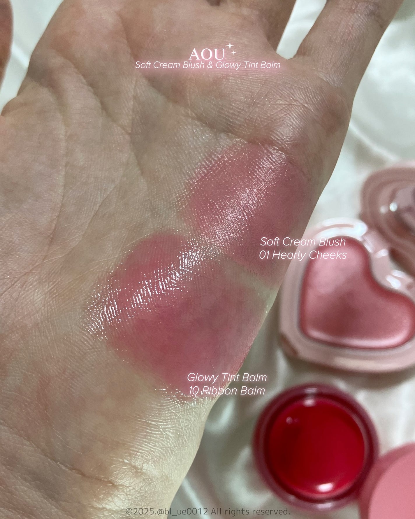 GLOWY TINT BALM/AOU/リップグロスを使ったクチコミ(5枚目)