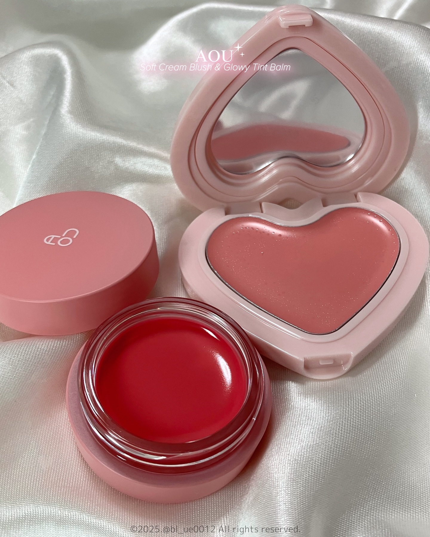 GLOWY TINT BALM/AOU/リップグロスを使ったクチコミ（3枚目）