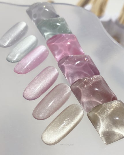 マグネットジェル/emigoro/ジェルネイルを使ったクチコミ(7枚目)