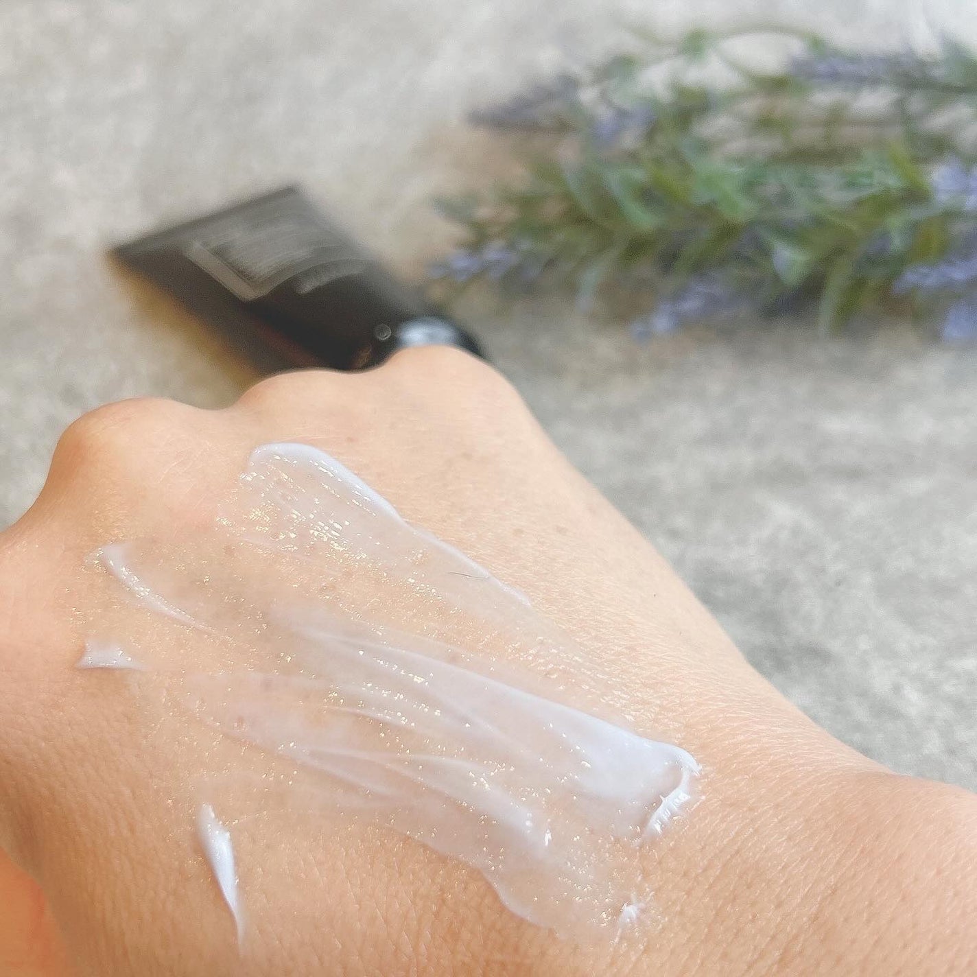 ミッドナイトブルーカーミングクリーム/Klairs/フェイスクリームを使ったクチコミ(4枚目)