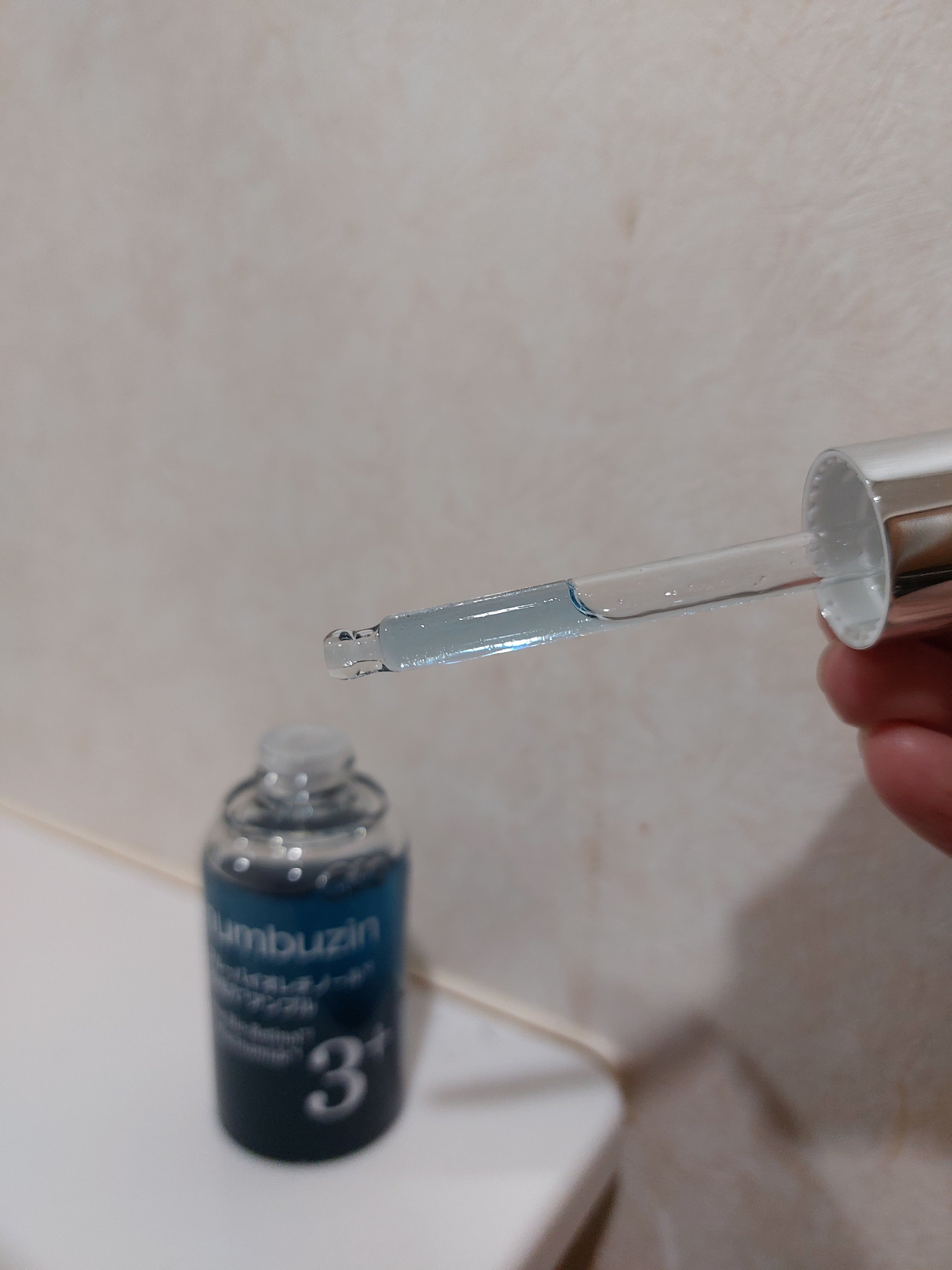 3番 ブルーバイオレチノール3D毛穴アンプル/numbuzin/美容液を使ったクチコミ（2枚目）