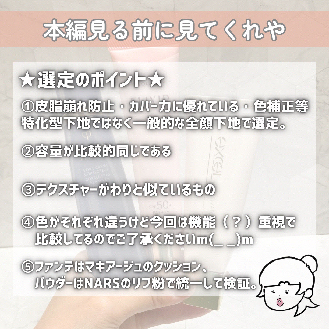 ヴォワールコレクチュールｎ/クレ・ド・ポー ボーテ/化粧下地を使ったクチコミ（2枚目）