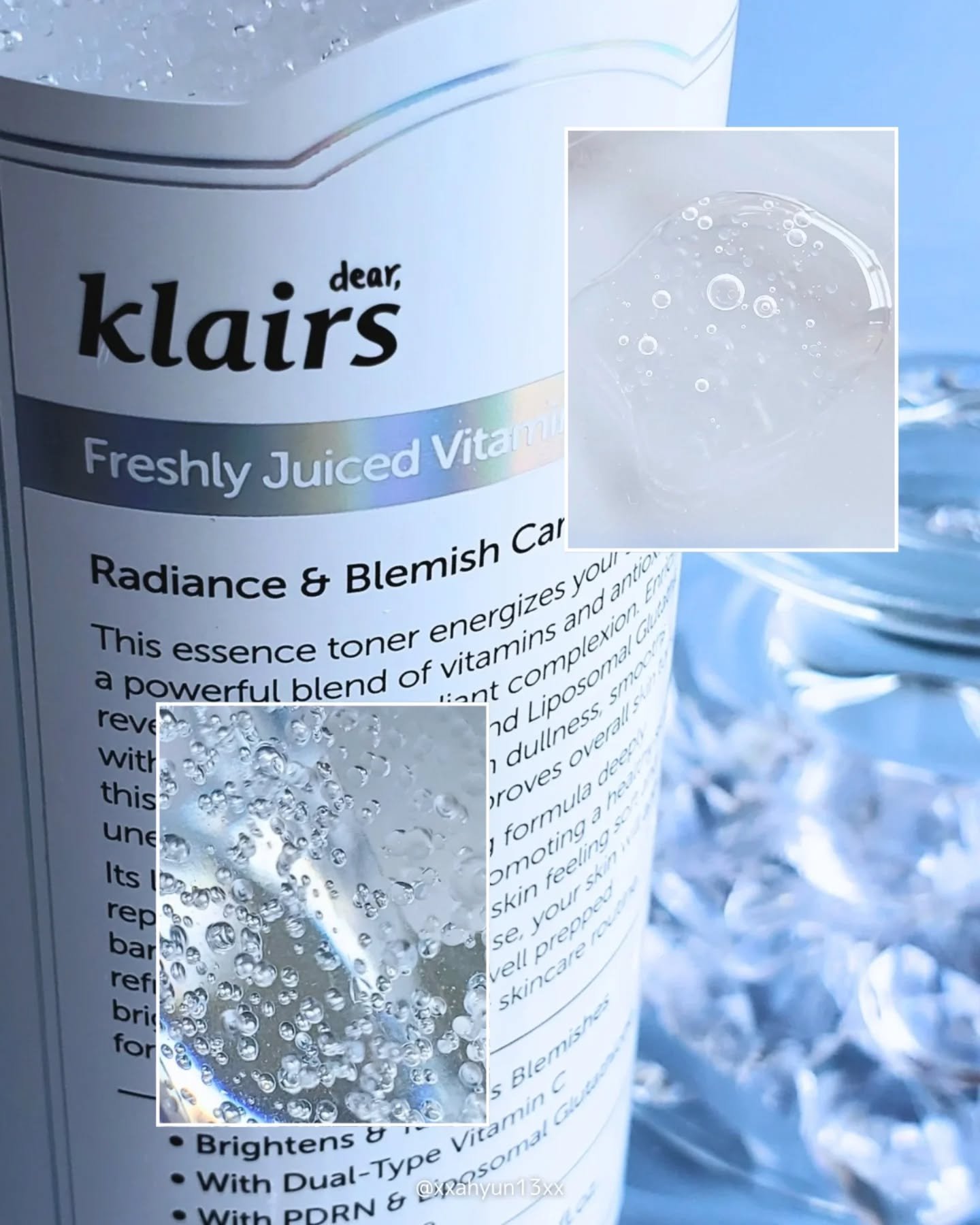 フレッシュリージュースドビタミンドロップ(35ml)/Klairs/美容液を使ったクチコミ（3枚目）