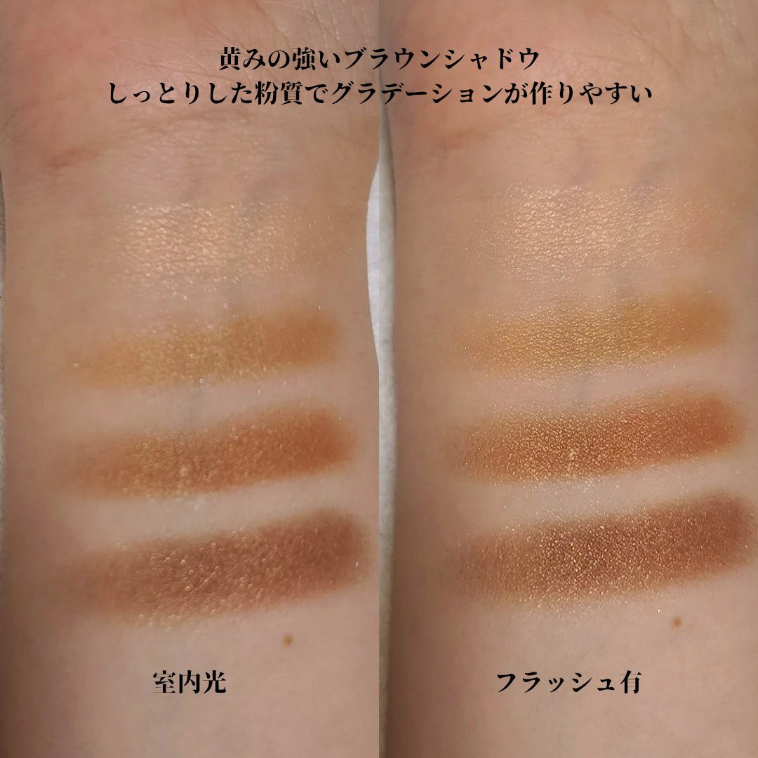 ニュアンスカラーアイズ/Enamor/アイシャドウパレットを使ったクチコミ（3枚目）