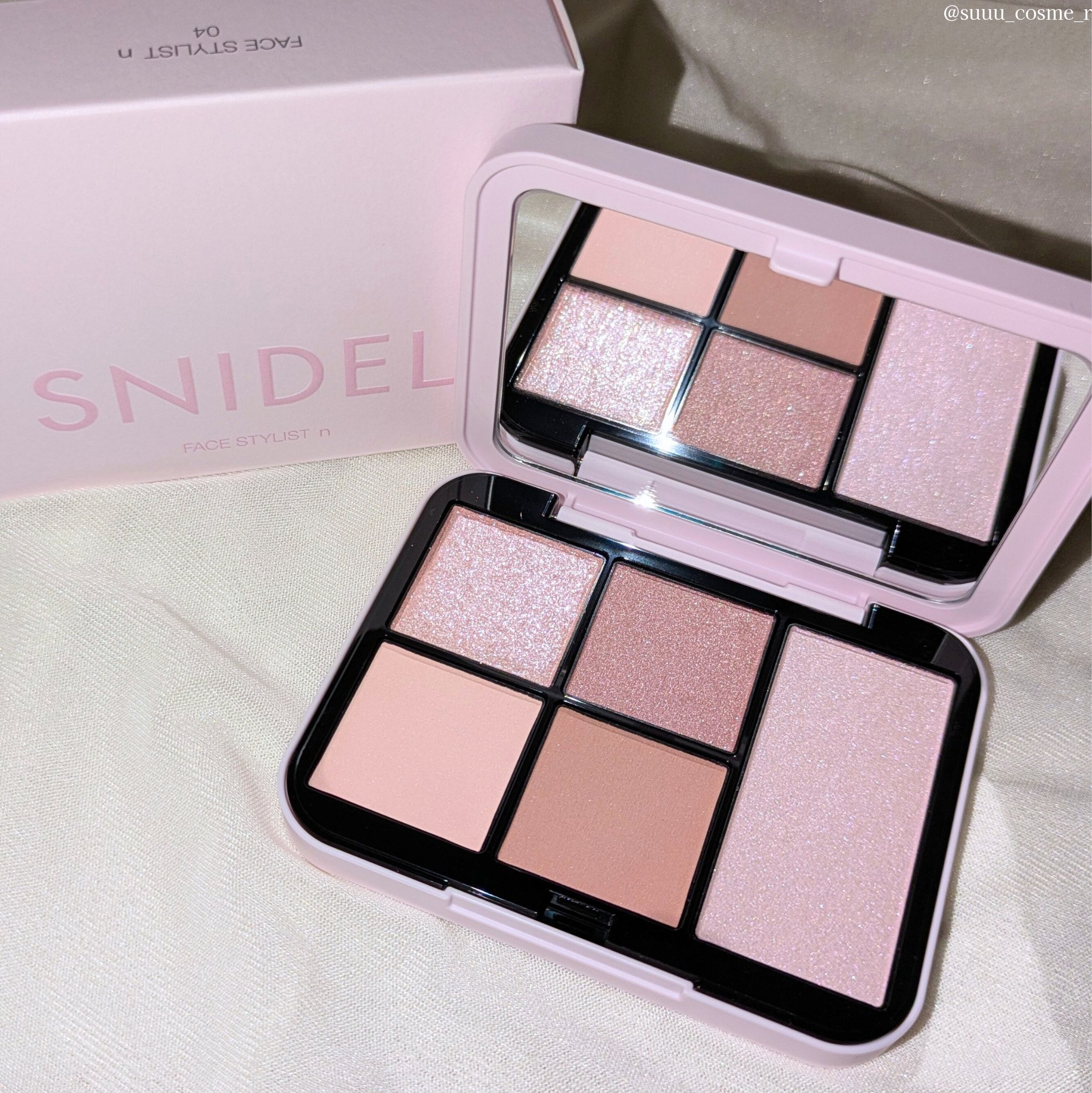 フェイススタイリスト n/SNIDEL BEAUTY/アイシャドウパレットを使ったクチコミ（1枚目）