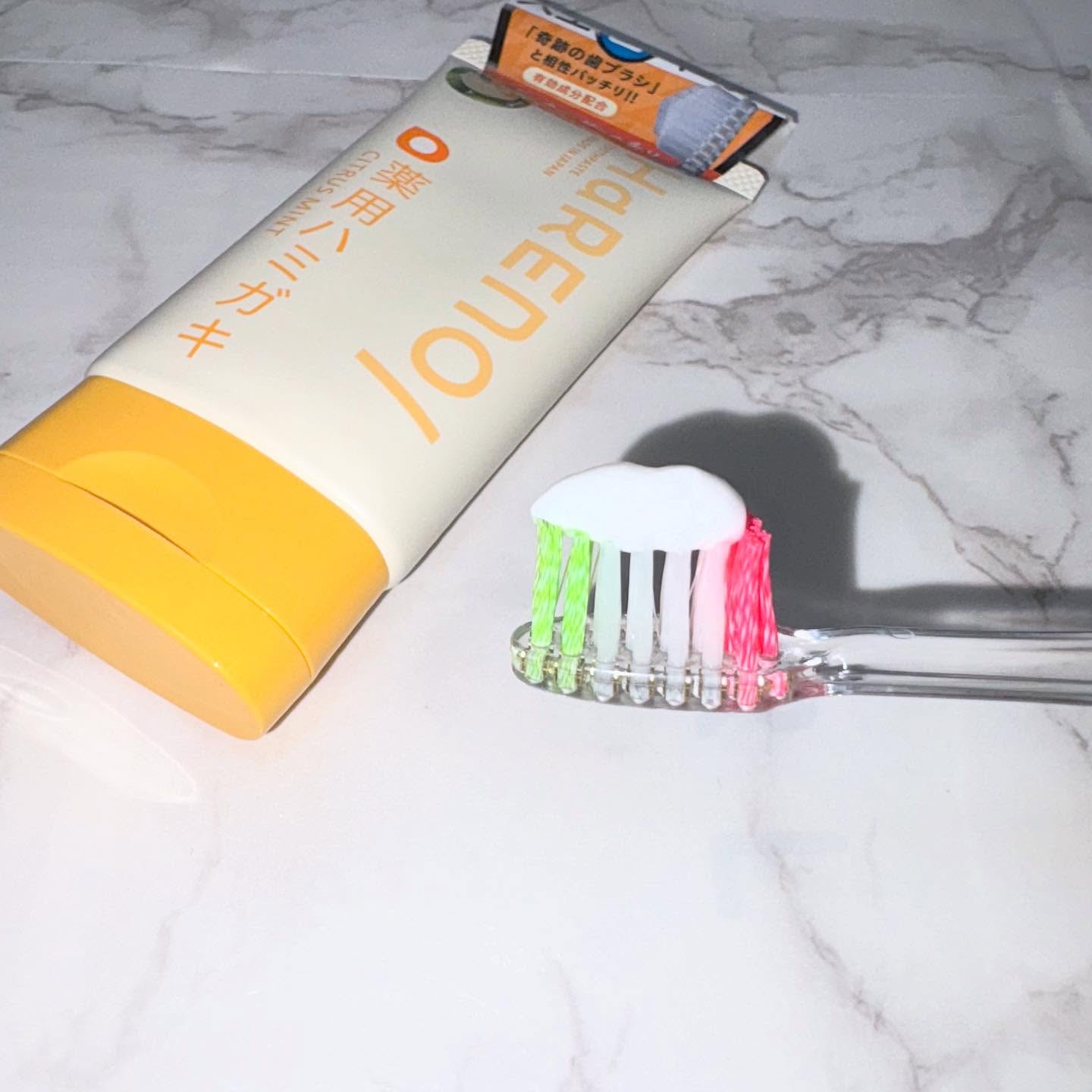 HaRENO 薬用ハミガキ/HaRENO/歯磨き粉を使ったクチコミ（3枚目）