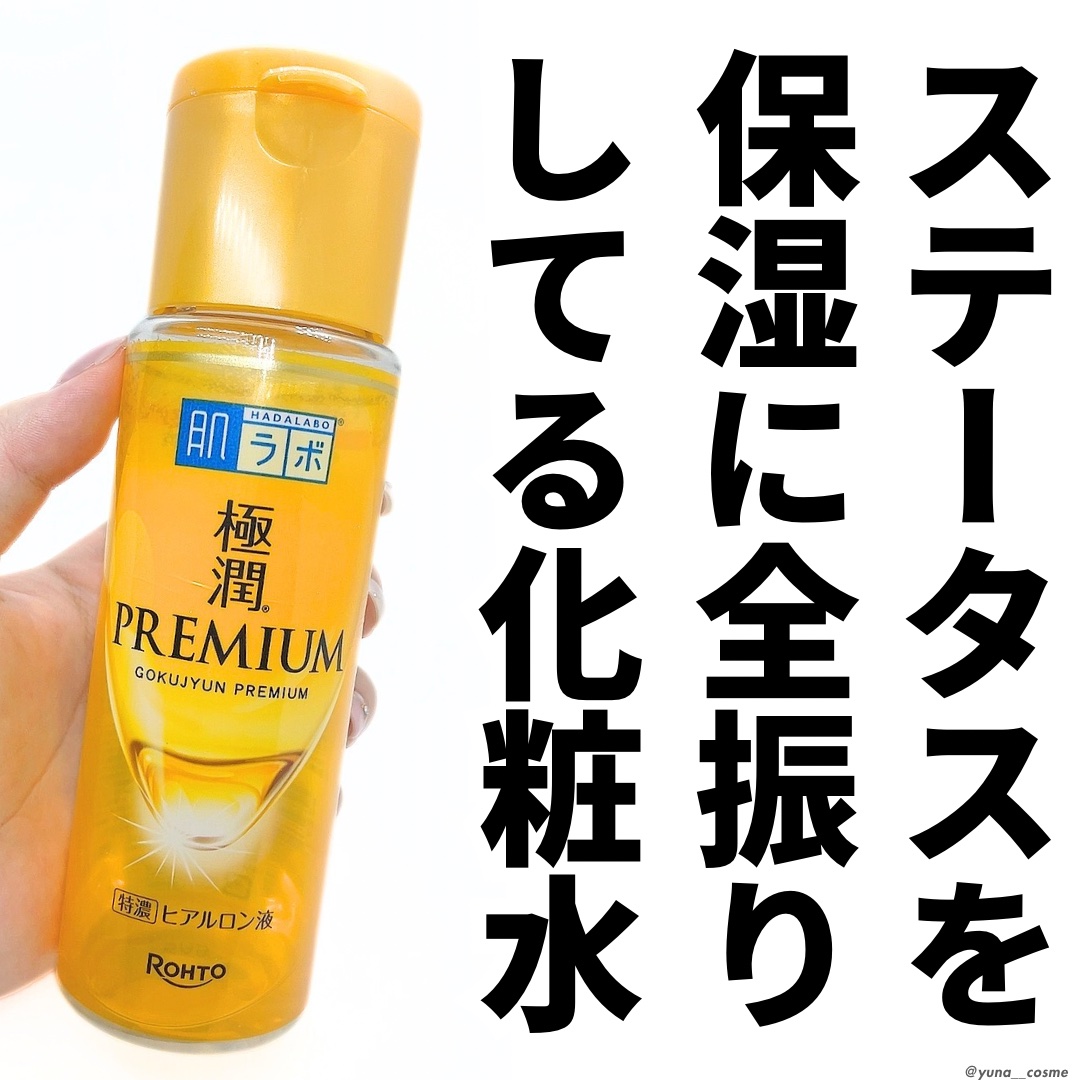 極潤プレミアムヒアルロン液(ハダラボスーパーモイスト化粧水c)/肌ラボ/化粧水を使ったクチコミ（1枚目）