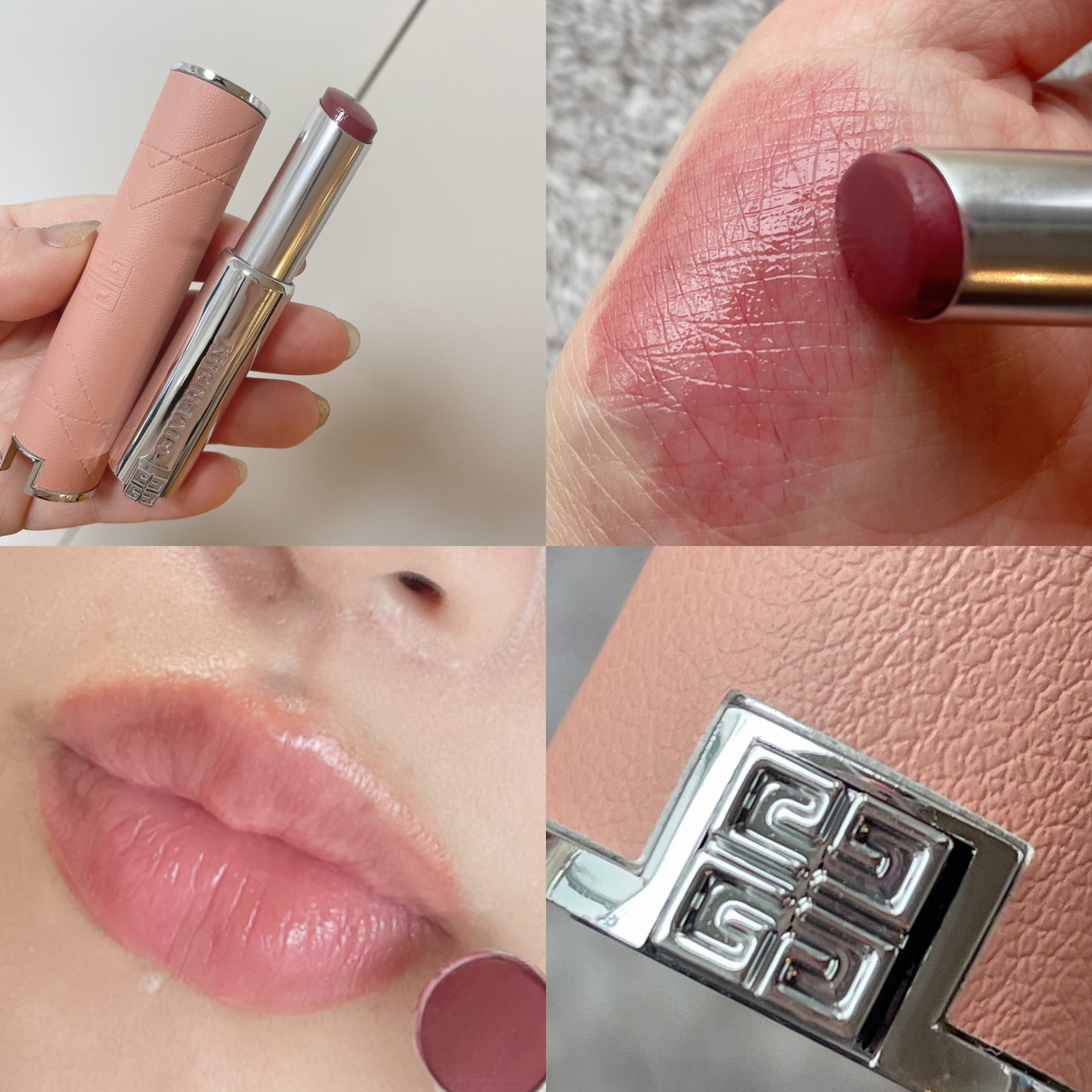 ローズ・パーフェクト・シャイン/GIVENCHY/口紅を使ったクチコミ(2枚目)