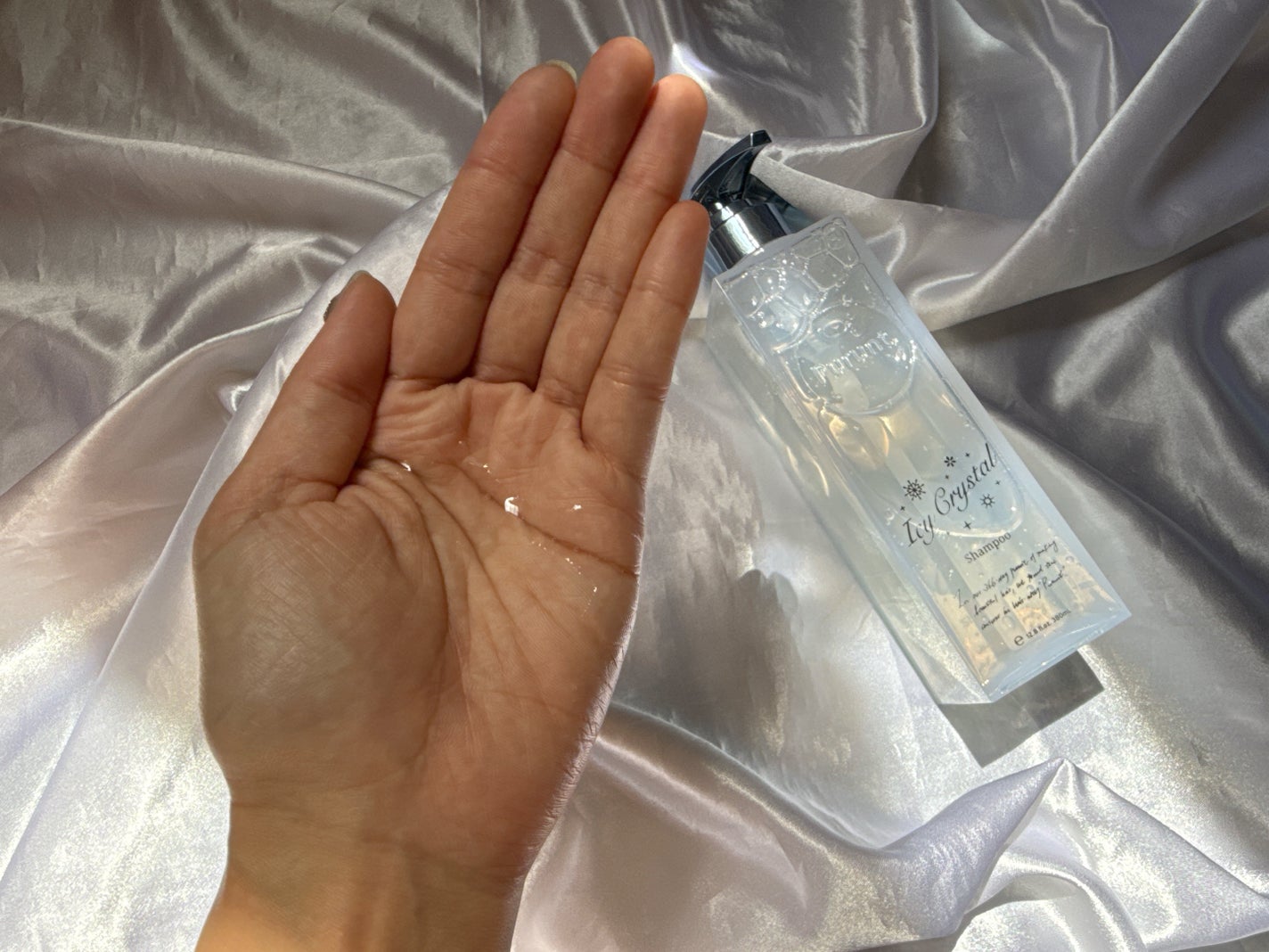 プルント ディープリペア ペアセット アイシークリスタル/Purunt./シャンプー・コンディショナーを使ったクチコミ(2枚目)