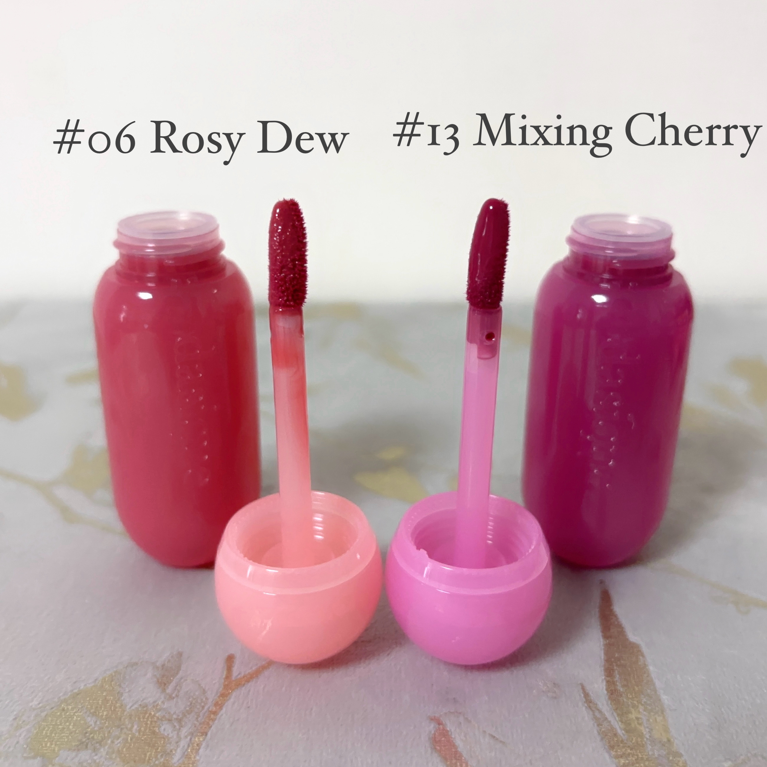 ジューシーデューイグロウティント/dasique/リップティントを使ったクチコミ（2枚目）