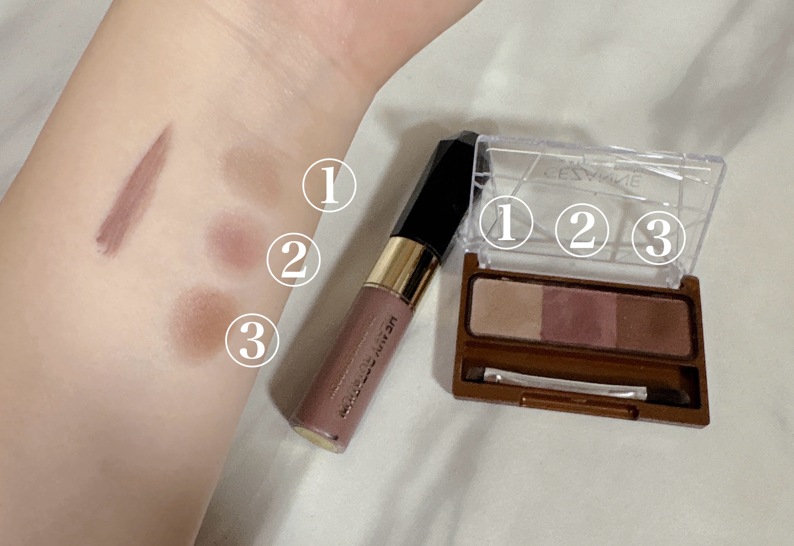 ヘビーローテーション カラーリングアイブロウEX/ヘビーローテーション/眉マスカラを使ったクチコミ（3枚目）