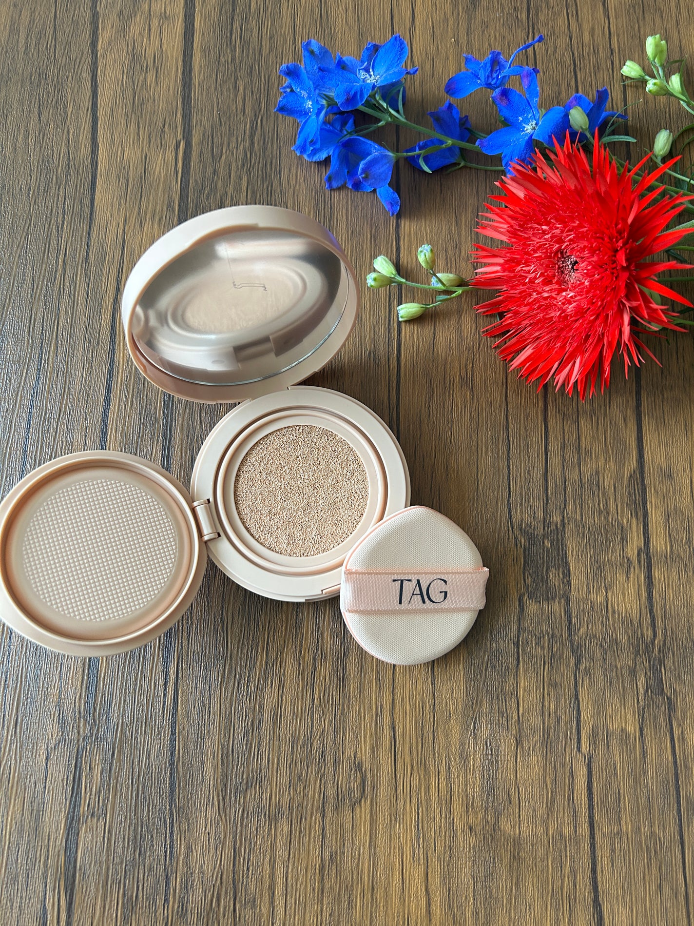 ベルベットカバークッション/TAG/クッションファンデーションを使ったクチコミ(1枚目)