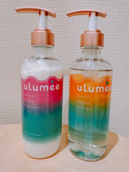 モイストプロテインシャンプー/トリートメント/ulumee/市販シャンプーを使ったクチコミ(1枚目)
