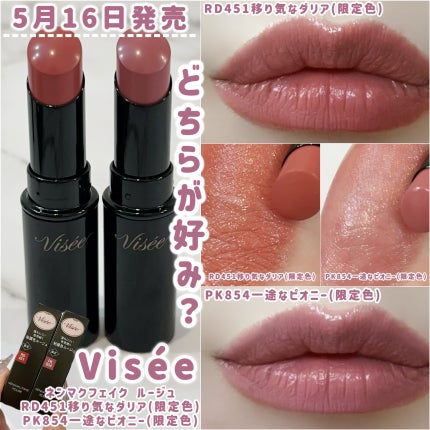 ネンマクフェイク ルージュ/Visée/口紅を使ったクチコミ(1枚目)